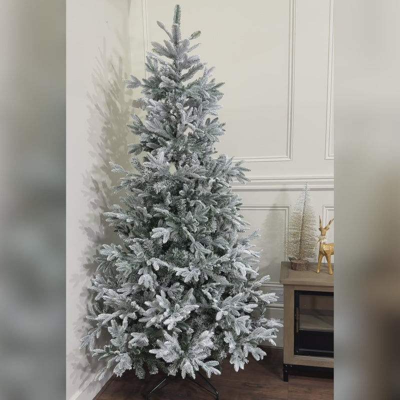 Load and play video in Gallery viewer, 7ft Finland Fir Artificial Christmas Tree
