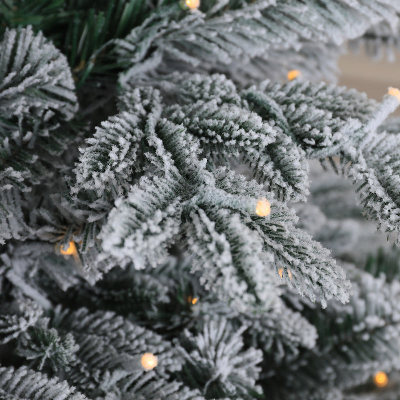 Завантажте зображення в засіб перегляду галереї, 7ft Pre-lit Finland Fir Artificial Christmas Tree
