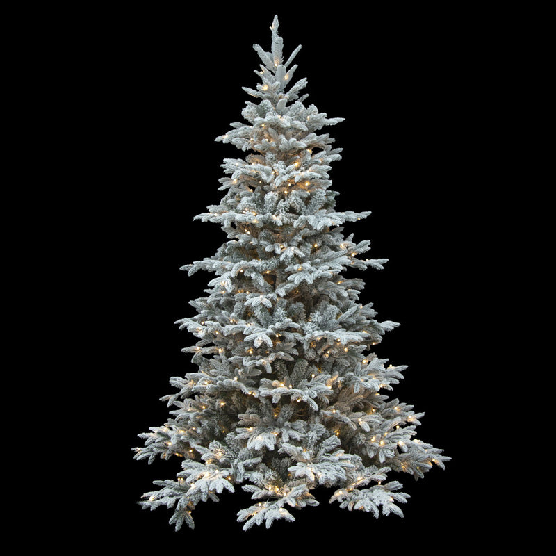 Załaduj obraz do przeglądarki galerii, 8ft Pre-lit Finland Fir Artificial Christmas Tree
