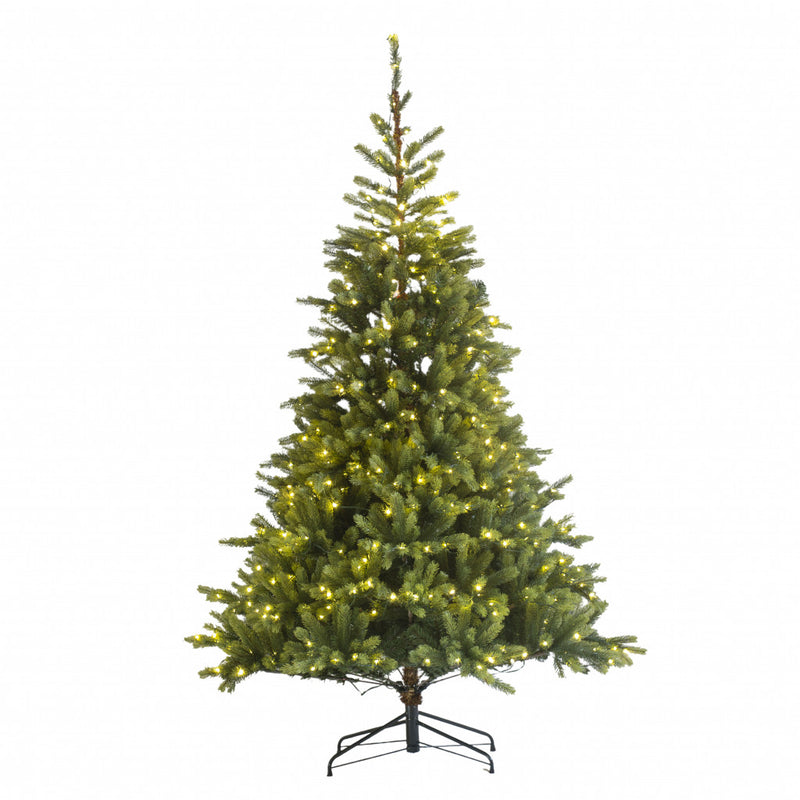 Załaduj obraz do przeglądarki galerii, 7ft Pre-lit Scandi Fir Artificial Christmas Tree
