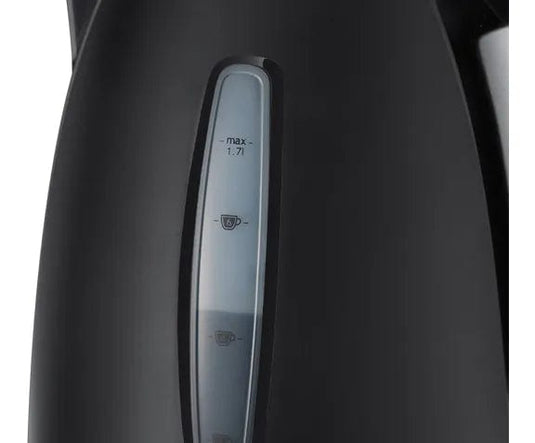 russell hobbs textures kettle in black easy water view