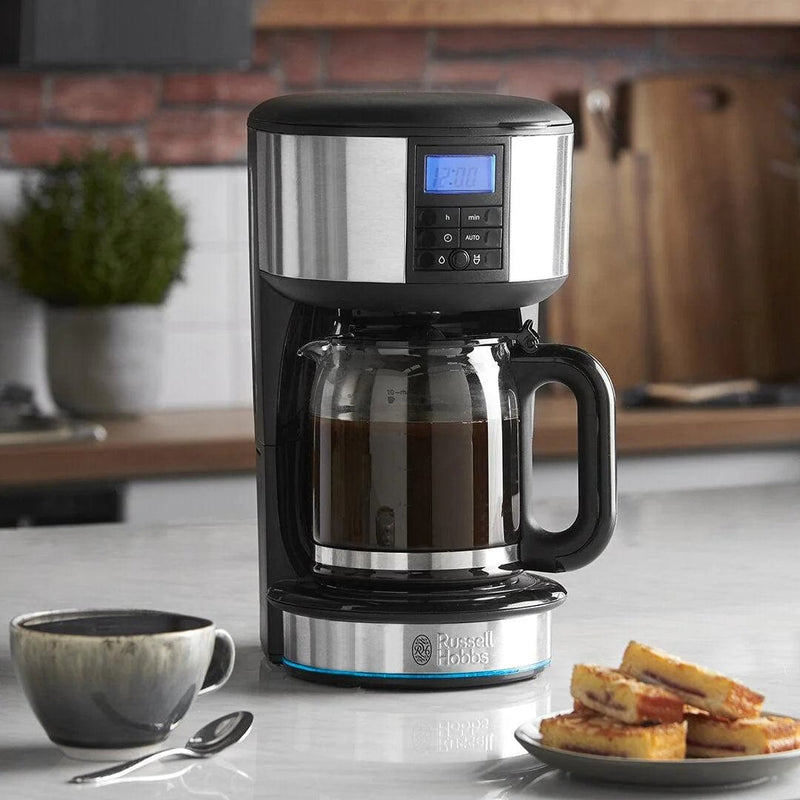 Load image into Gallery viewer, Russell Hobbs Buckingham Coffee Maker  | Stainless Steel | 20680
