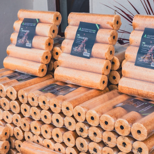 E-Briquettes (10kg) - 60 Packs Delivery