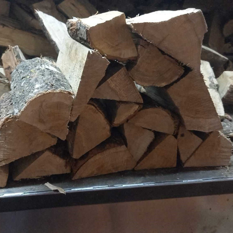 Завантажте зображення в засіб перегляду галереї, Oak Firewood 1.85m³ - 840kg Kiln Dried (4 Row) Pallet
