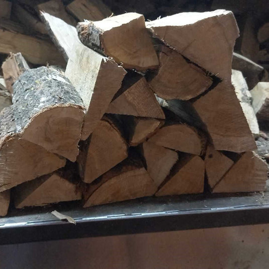 Oak Firewood 1.85m³ - 840kg Kiln Dried (4 Row) Pallet