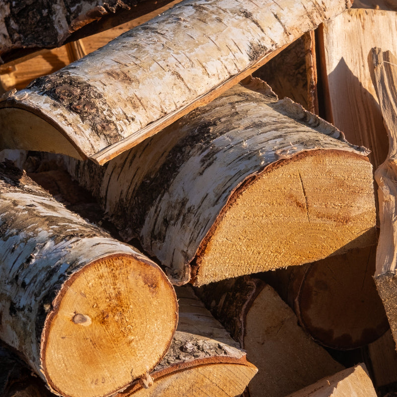 Завантажте зображення в засіб перегляду галереї, Hardwood firewood Bags 1.65m³/576kg (64x30L/9kg Bags) Pallet Delivery
