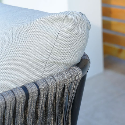 grey cushions on sofa set