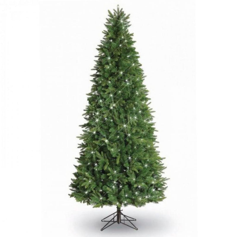 Load image into Gallery viewer, 7.5ft Premium Slim Pine Prelit Artificial Christmas Tree
