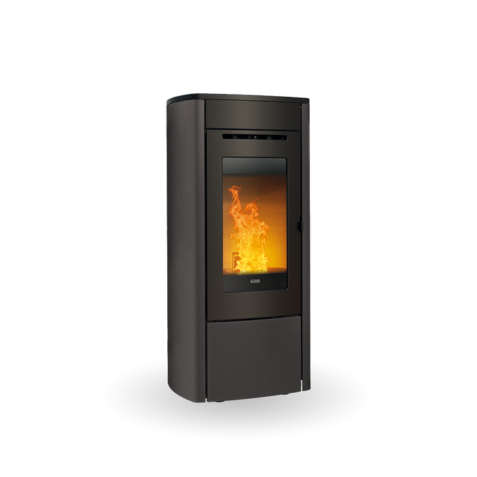 Klover Soft 80 Wood Pellet Stove | 8KW | Bronze | KLS80B