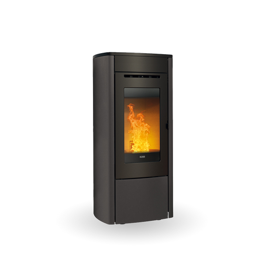 Klover Soft 80 Wood Pellet Stove | 8KW | Bronze | KLS80B