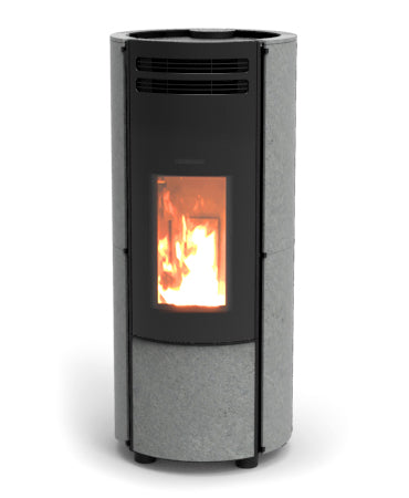 Thermorossi Popstar Stone 6 Wood Pellet Stove | Grey