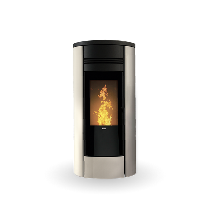 Klover Style 220 Wood Pellet Boiler | 28.4KW | Matt Black 