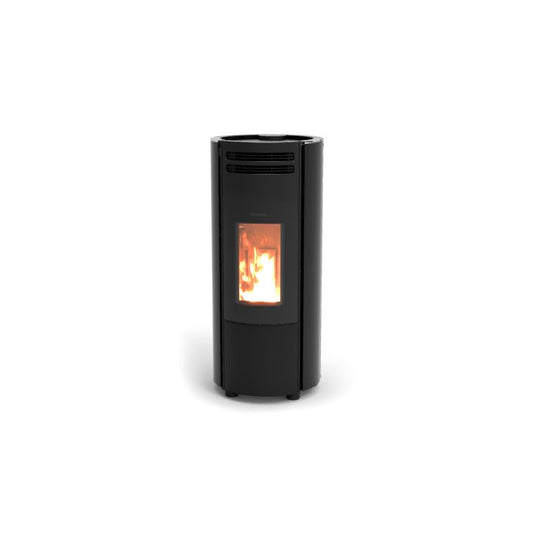 Thermorossi Popstar Glass 6 Wood Pellet Stove | Black