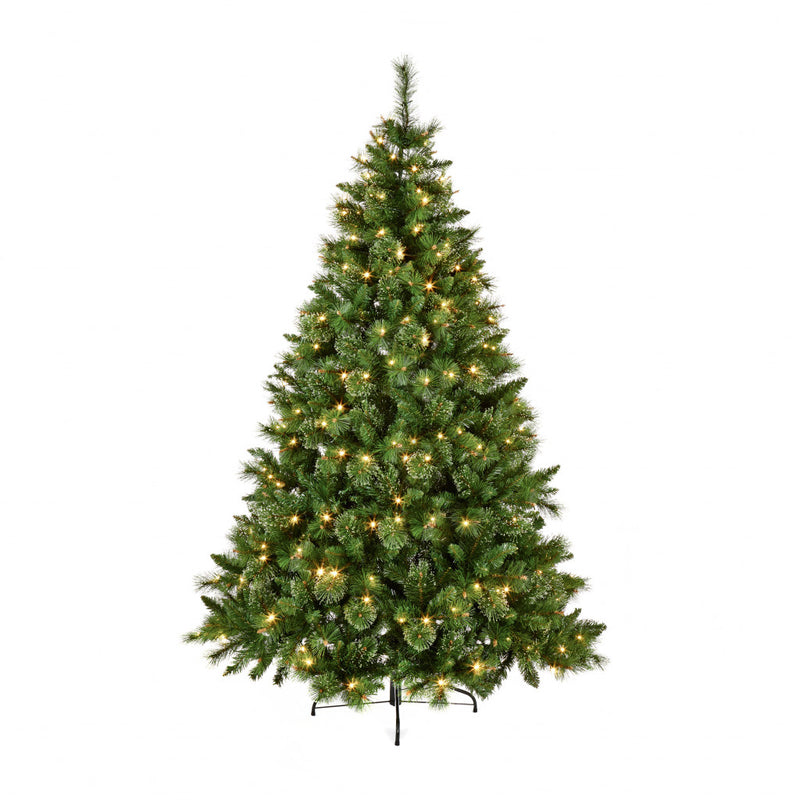 Załaduj obraz do przeglądarki galerii, 7ft Prelit Ridgemere Pine Artificial Christmas Tree
