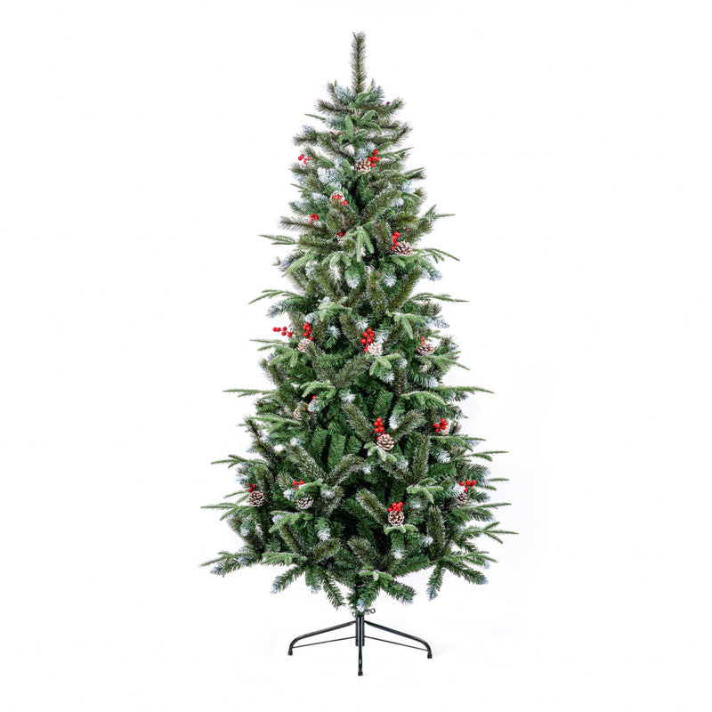 Завантажте зображення в засіб перегляду галереї, 8ft Slim New Jersey Spruce Artificial Christmas Tree
