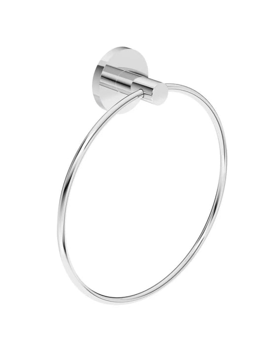 towel ring in chrome