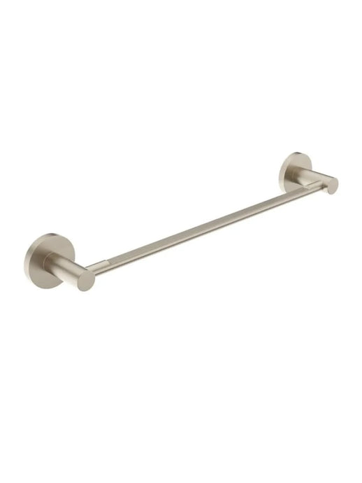 towel rail in brushed nickel