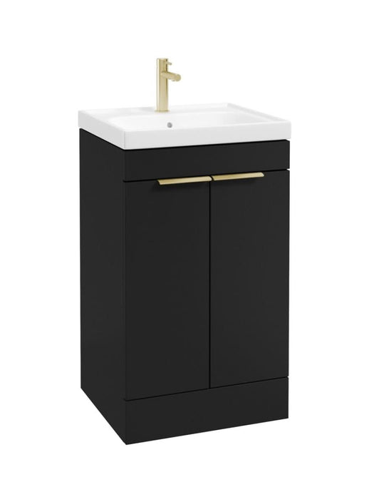 freestanding vanity unit in Matt Black