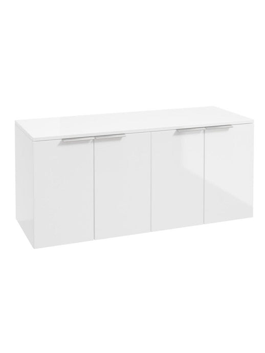 wall hung vanity unit in Gloss White