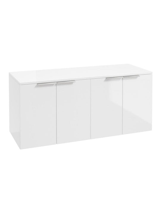 wall hung vanity unit in Gloss White