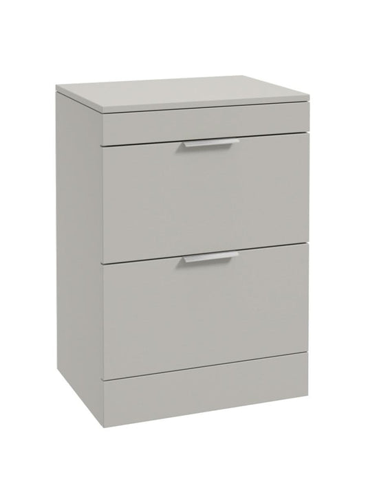 floorstanding vanity unit in Matt Arctic Grey