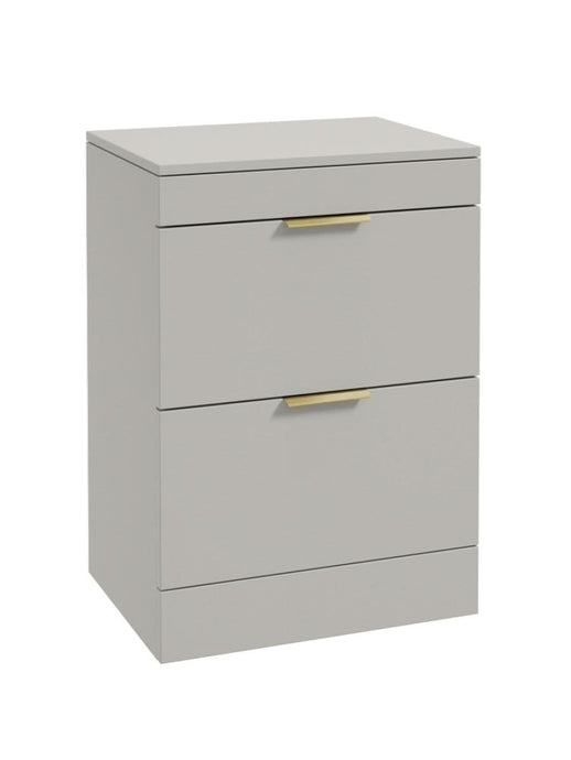 floorstanding vanity unit in Matt Arctic Grey