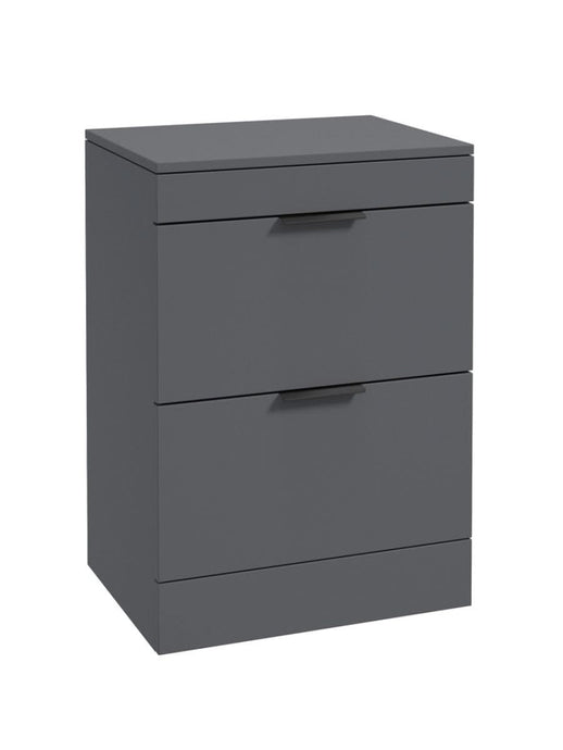 floorstanding vanity unit in Matt Midnight Grey