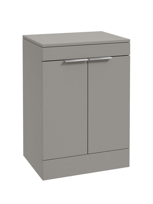 floorstanding vanity unit in Matt Khaki