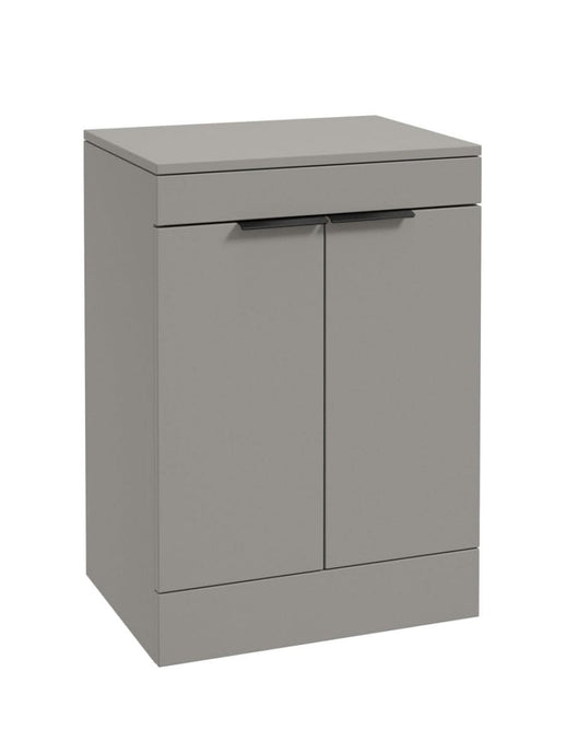 floorstanding vanity unit in Matt Khaki