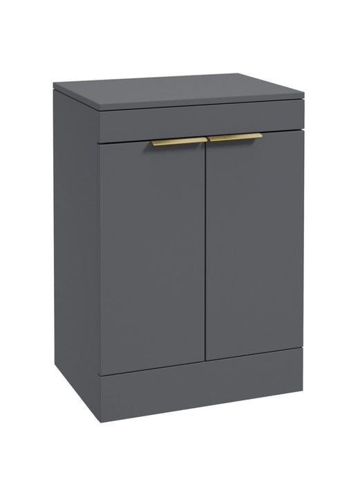 floorstanding vanity unit in Matt Midnight Grey