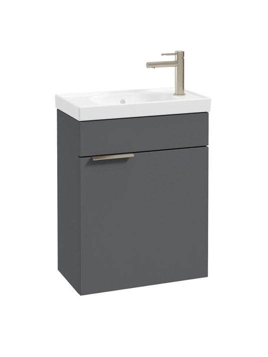 wall hung vanity unit in Matt Midnight Grey