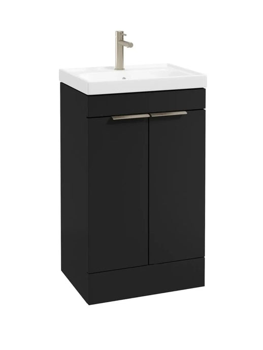 floorstanding vanity unit in Matt Black