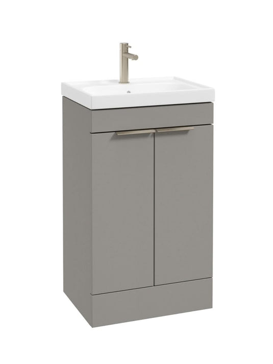 floorstanding vanity unit in Matt Khaki