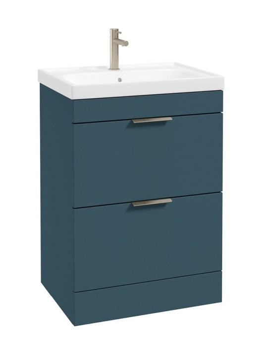 sonas vanity unit in Matt Ocean Blue