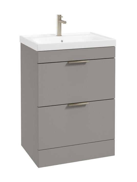 floorstanding vanity unit in Matt Khaki