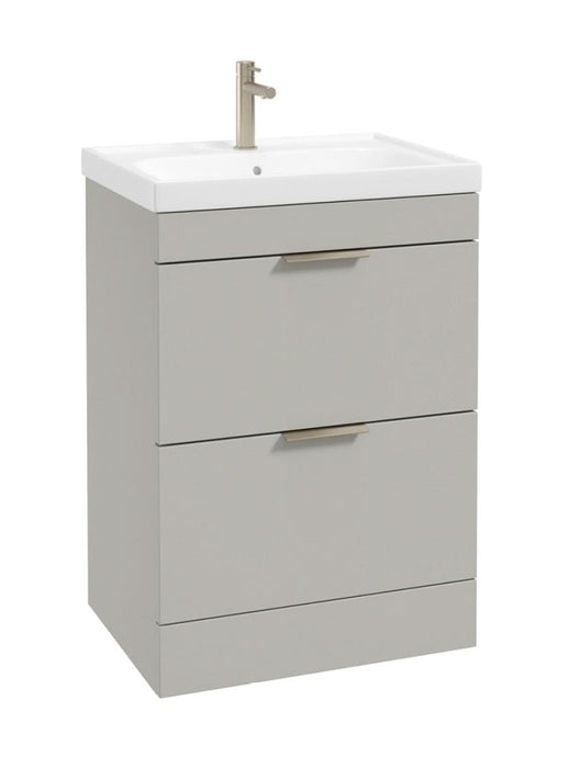 floorstanding vanity unit in Matt Arctic Grey