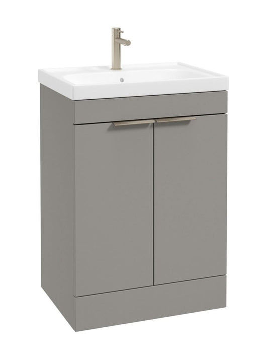 floorstanding vanity unit in Matt Khaki