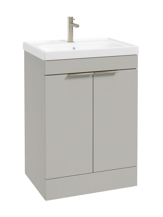 floorstanding vanity unit in Matt Arctic Grey