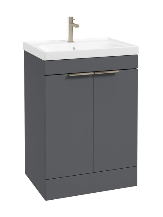 floorstanding vanity unit in Matt Midnight Grey