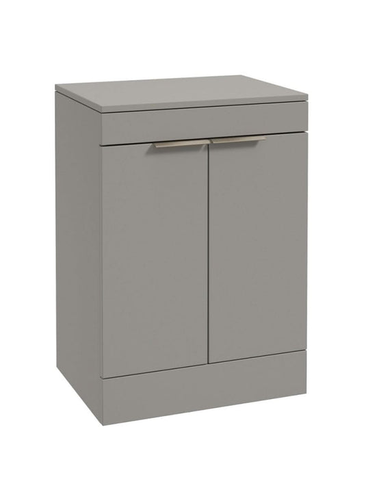 floorstanding vanity unit in Matt Khaki