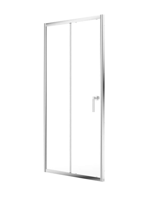 shower door in chrome