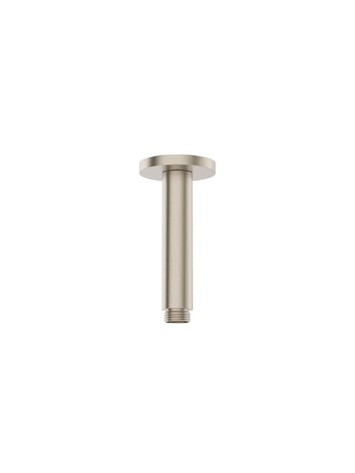 ceiling shower arm in brushed nickel