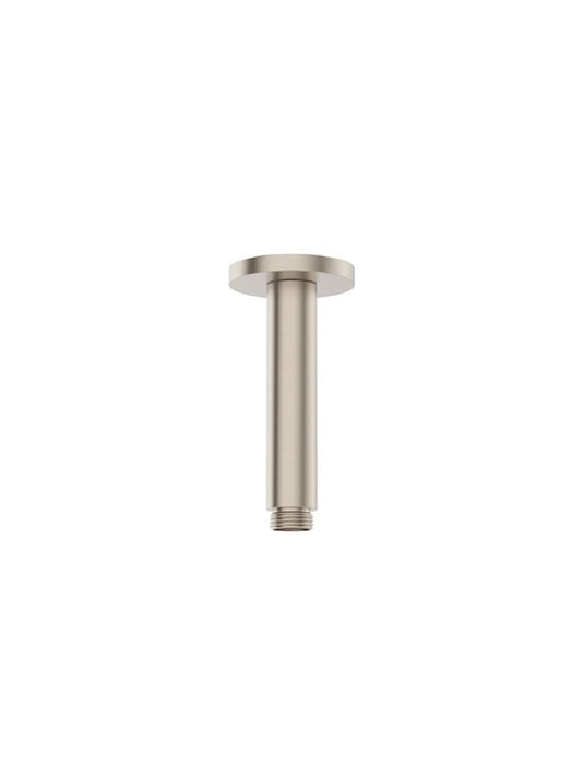 ceiling shower arm in brushed nickel