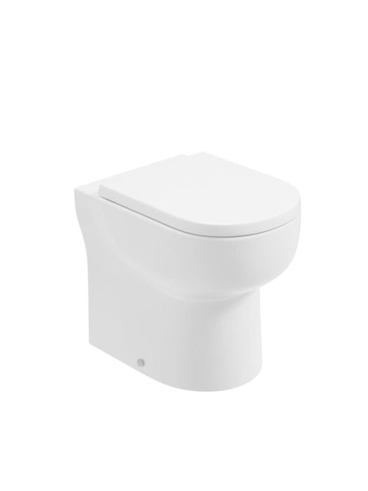 comfort height back to wall wc with soft close seat