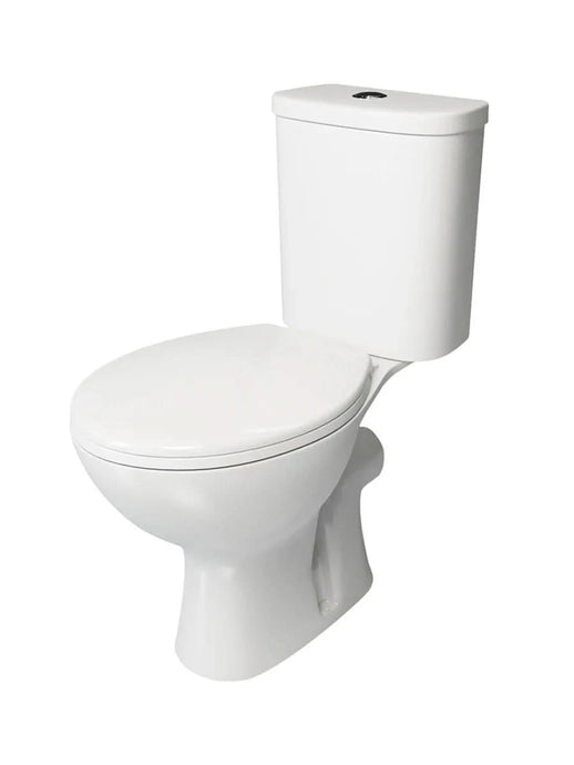 Sonas Strata Eco Open Back Close Coupled WC & Soft Close Seat | USW0529