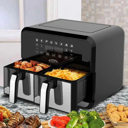 Waterford Stanley Double Drawer Air Fryer | 8L | WAAF002