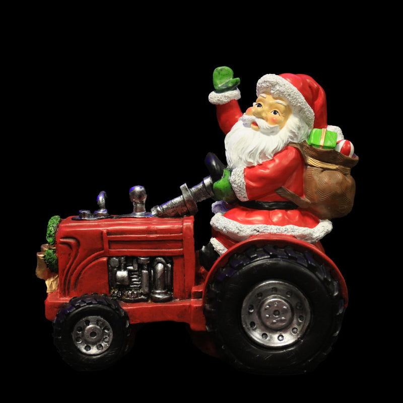 Завантажте зображення в засіб перегляду галереї, Santa on Tractor
