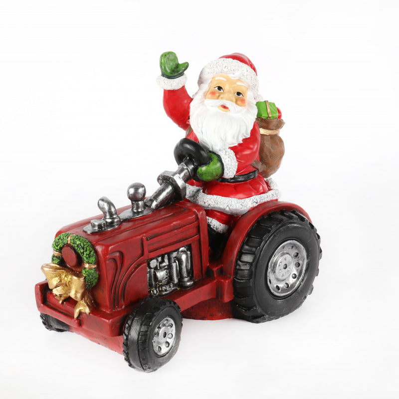 Load image into Gallery viewer, Santa on Tractor
