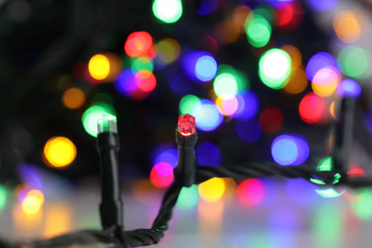 4.5M 360L Diamond Led Connectable Cluster Light - Multicoloured